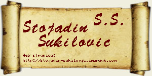 Stojadin Šukilović vizit kartica